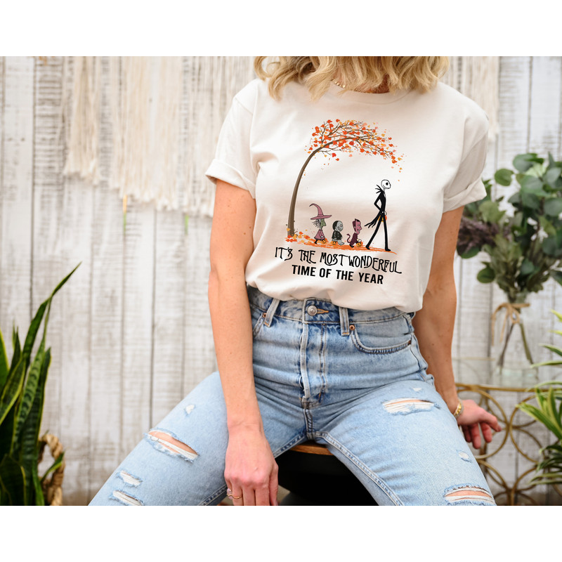 It is the Most Wonderful Time Of The Year Horror Movie Cartoon Halloween Sweatshirt, Spooky Season Witch Pumpkin T-Shirt, Autumn Fall Shirts - 2.jpg