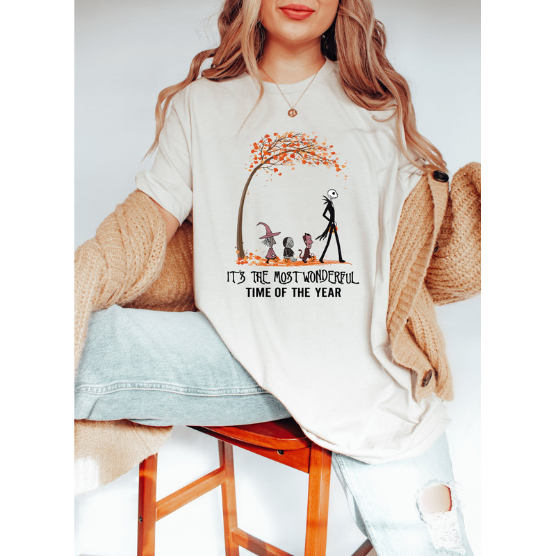 It is the Most Wonderful Time Of The Year Horror Movie Cartoon Halloween Sweatshirt, Spooky Season Witch Pumpkin T-Shirt, Autumn Fall Shirts - 3.jpg