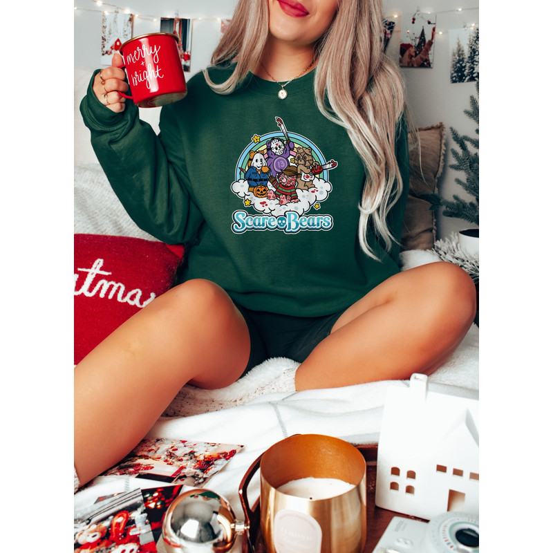 Scare Bears Retro Scary Halloween Sweatshirt, Serial Killers Cute Halloween Spooky Season T-Shirt, Autumn Fall Horror Movie Characters Shirt - 6.jpg