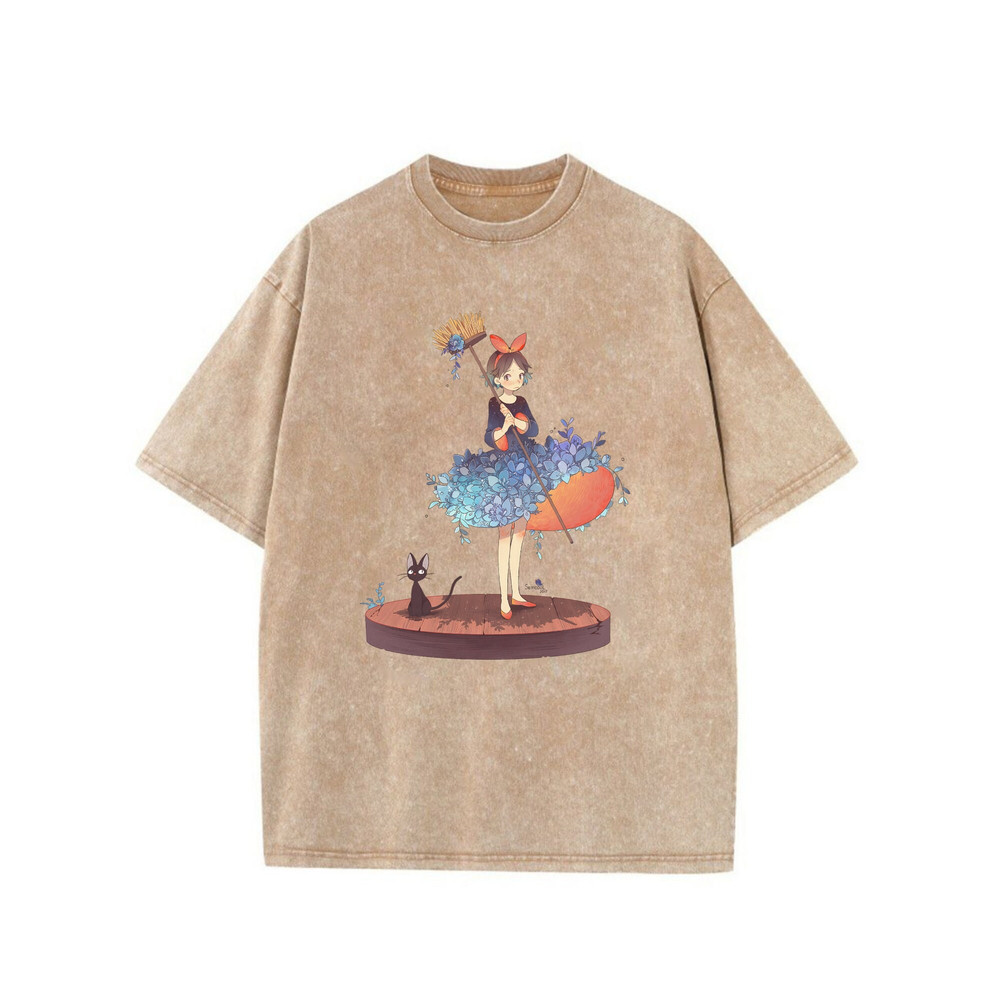 Vintage Studio Ghibli Y2K Shirt, Spirited Away Acid Wash T shirt, Kiki Ghibli Anime Sweatshirt, Princess Mononoke Shirt, Totoro Sweatshirt - 4.jpg