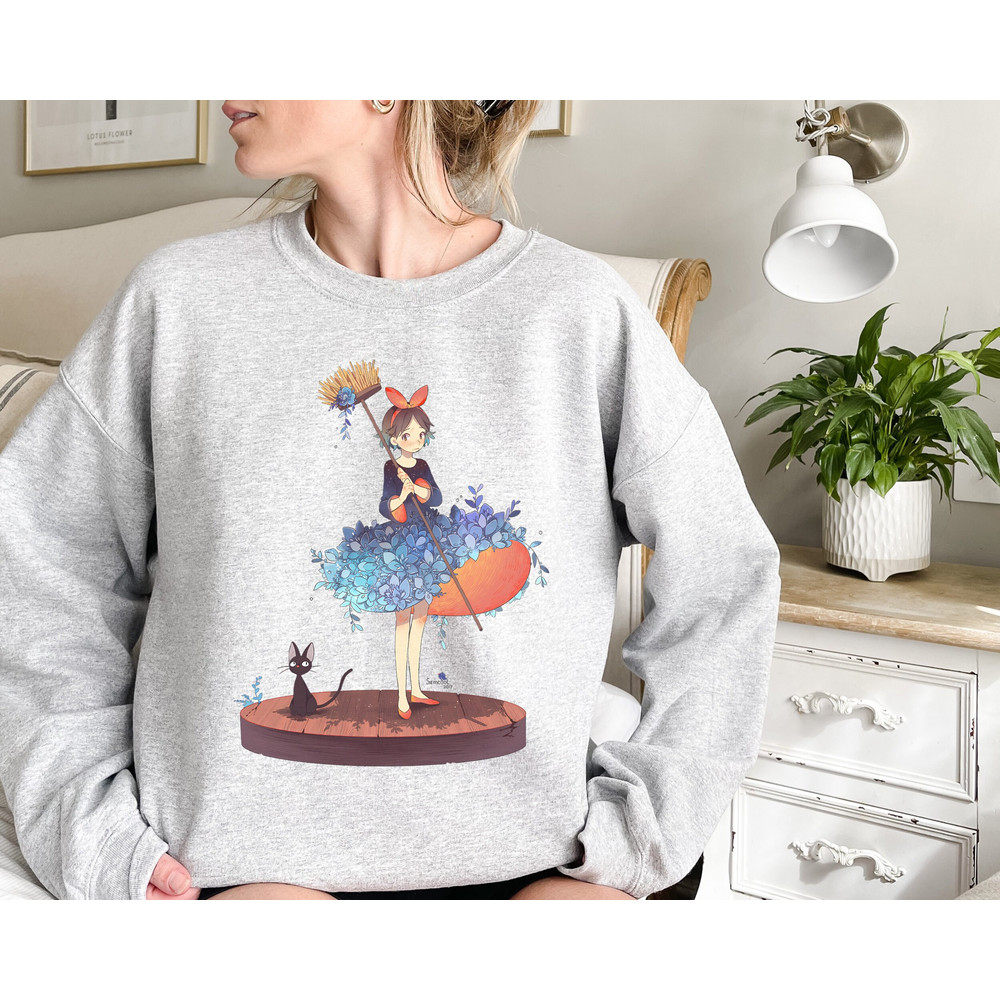 Vintage Studio Ghibli Y2K Shirt, Spirited Away Acid Wash T shirt, Kiki Ghibli Anime Sweatshirt, Princess Mononoke Shirt, Totoro Sweatshirt - 7.jpg