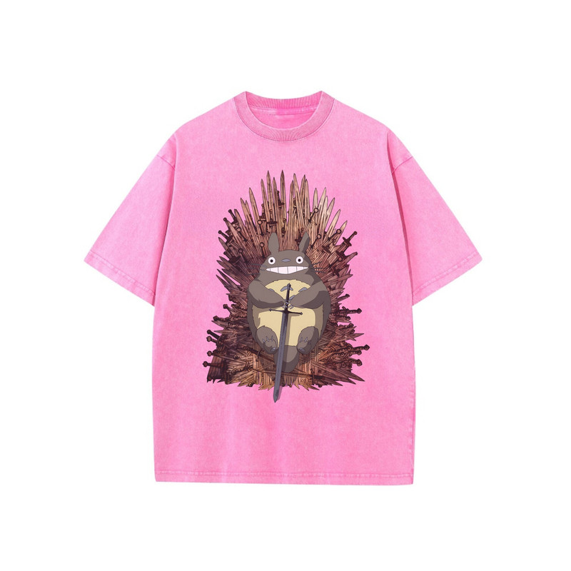 Vintage Totoro Y2K Shirt, Studio Ghibli Washed Acid T Shirt, My Neighbor Totoro, Calcifer Shirt, Spirited Away Ghibli Sweatshirt - 3.jpg