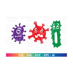 virus clipart svg hand wash sanytizer soap kids cute virus corona design print iron on cut file cricut silhouete instant