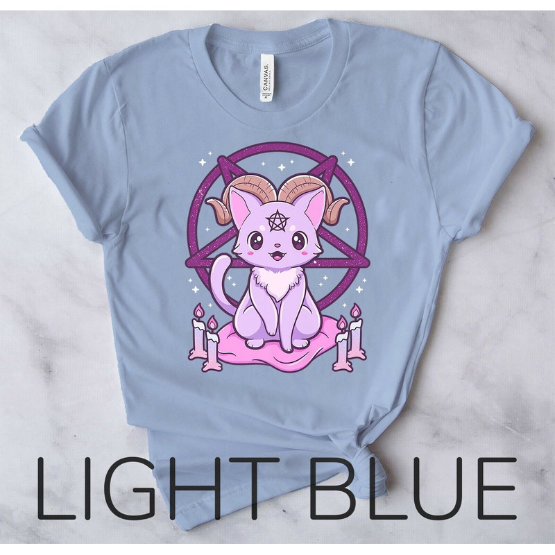 Kawaii Pastel Goth Krampus Cute Creepy Gothic Premium - Unisex Form T-Shirt3.jpg