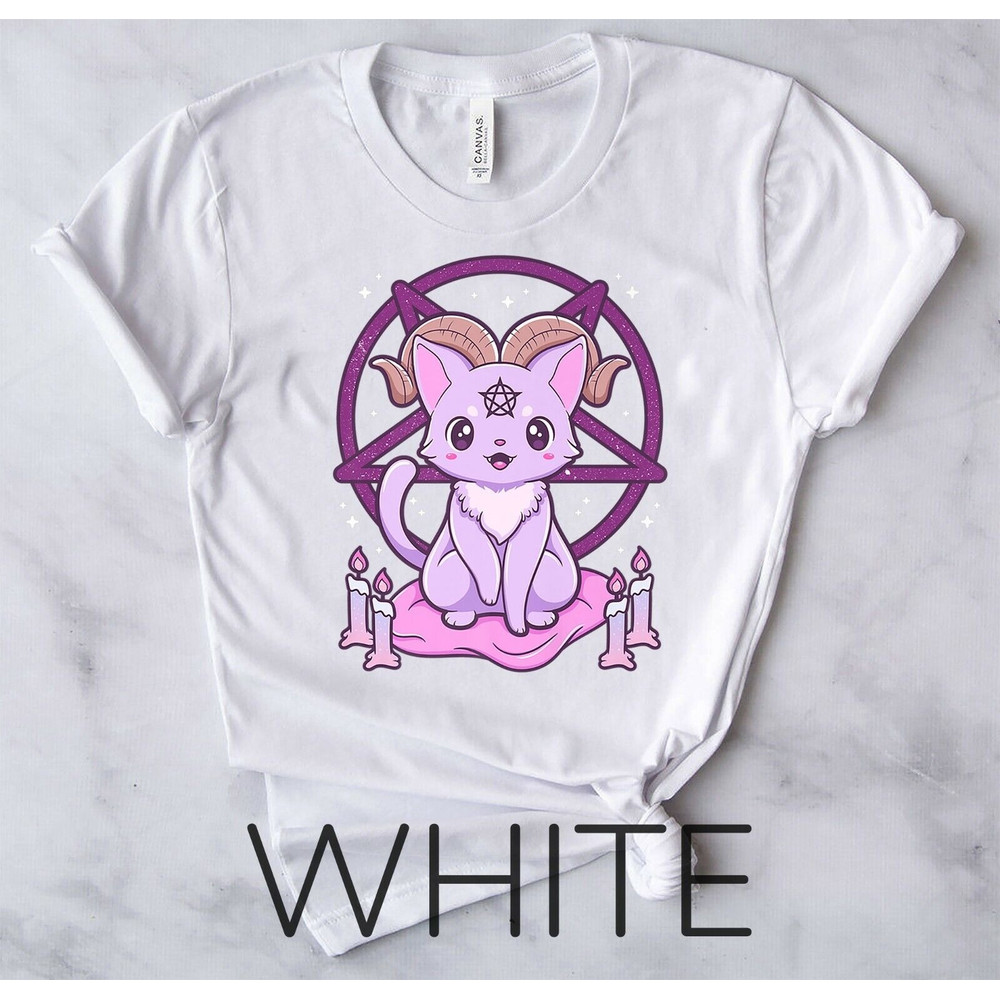 Kawaii Pastel Goth Krampus Cute Creepy Gothic Premium - Unisex Form T-Shirt8.jpg
