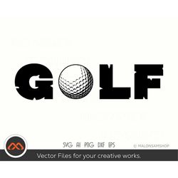 awesome golfer svg golf - golf svg, golfing svg, golfer svg, golf clipart, golf ball svg, golf cut file