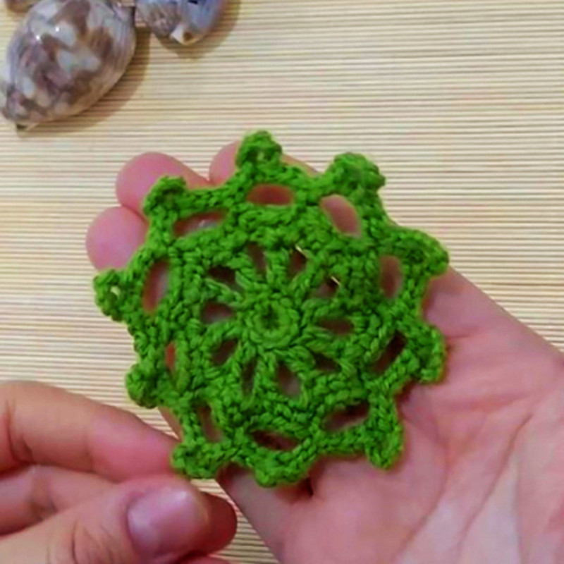 crochet round motif pattern
