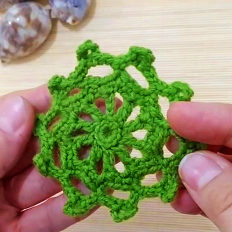 crochet round motif pattern