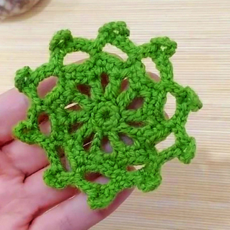 crochet round motif pattern