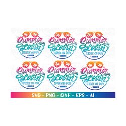 teacher svg summer lovin' teacher director admin off and on duty print iron on cut file cricut silhouette vector svg dxf