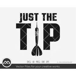 dart svg just the tip - darts svg, dart board svg, target svg, dart clipart, dxf, eps, cut file, png