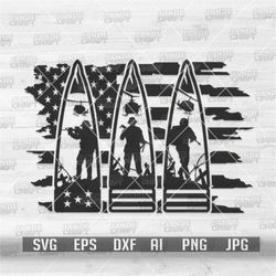 us military scene bullet svg | soldier dad gift idea | patriotic shirt png | navy marine dxf | army stencil | 4th of jul