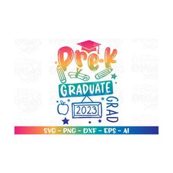 prek graduate svg pre-k pre kindergarten 2023 graduation pandemic grad silhouette cut file cricut silhouette instant dow