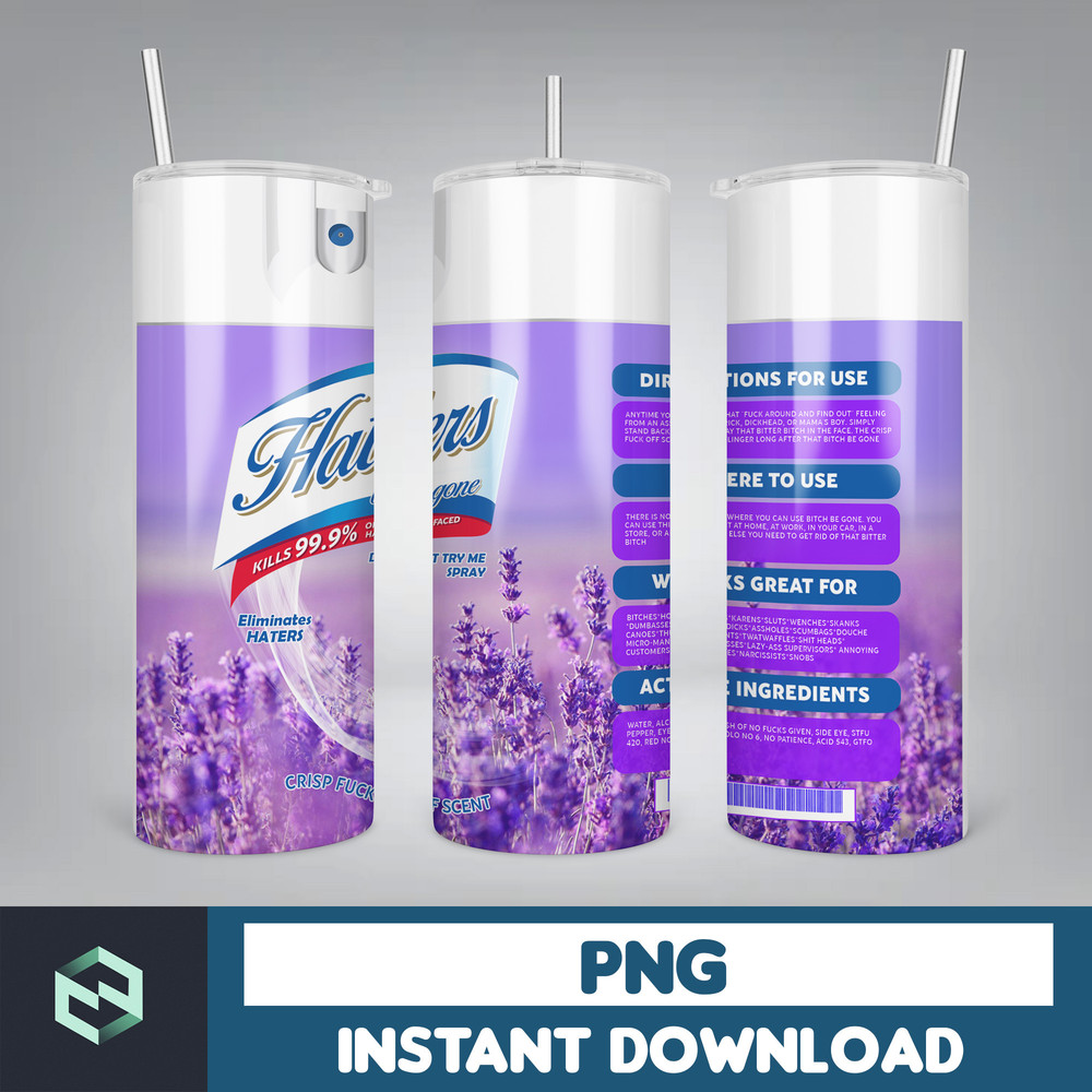 Haters Be gone, Bitch Spray, Bitch Be gone, Elimantes Haters, Crisp Fuck off scent, bitch spray, PNG Instant Download (2).jpg