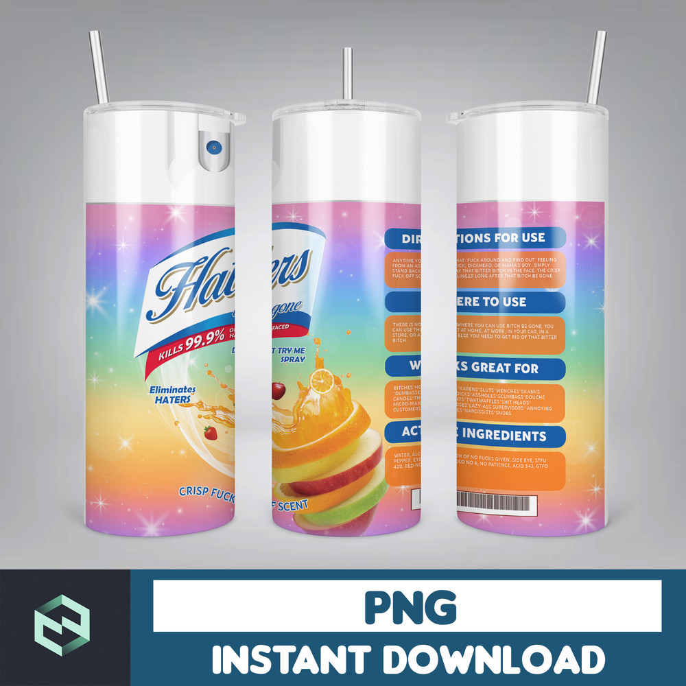 Haters Be gone, Bitch Spray, Bitch Be gone, Elimantes Haters, Crisp Fuck off scent, bitch spray, PNG Instant Download (4).jpg