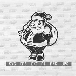 santa claus svg | santa claus png | santa clipart | santa cutfile | christmas svg | christmas cutfile | santa stickers |