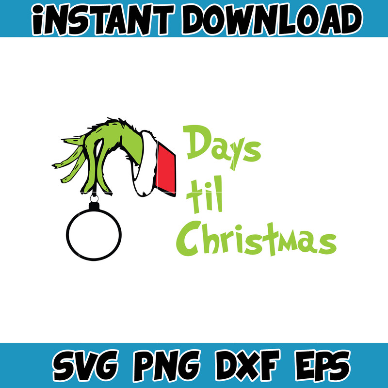 Grinch SVG, Grinch Christmas Svg, Grinch Face Svg, Grinch Hand Svg, Clipart Cricut Vector Cut File, Instant Download (253).jpg