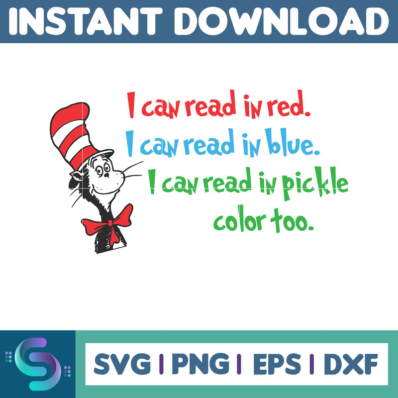 Dr Seuss Svg, Cat In The Hat SVG, Dr Seuss Hat SVG, Green Eggs And Ham Svg, Dr Seuss for Teachers Svg, Cricut, Thing Svg (206).jpg