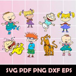 rugrats clipart, rugrats svg, rugratspng, rugrats eps, rugrats dxf, rugrats digital clipart, rugrats scrapbook, rugrats