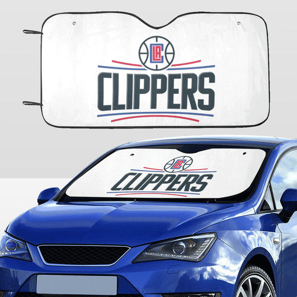 Los Angeles Clippers Car SunShade.png