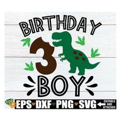 birthday boy, 3rd birthday, dinosaur birthday svg, dinosaur 3rd birthday, dinosaur birthday boy, dinosaur birthday shirt