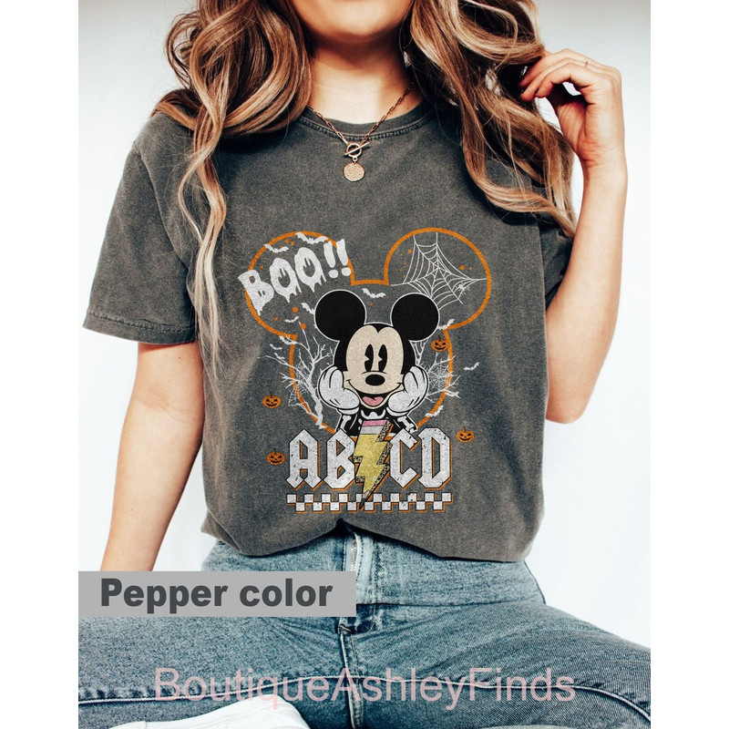 Abcd Teacher Disney Halloween Comfort Colors Shirt, Kindergarten Teacher Shirt, Back To School Shirt, Elementary School Shirt, Halloween Tee - 3.jpg
