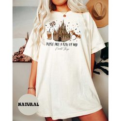 these are a few of my favorite things halloween shirt, disney mickey and minnie halloween shirt, disneyland castle hallo