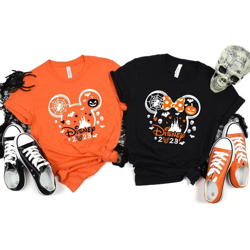 Disney 2023 Halloween Shirt,Custom Disney Halloween Shirt,Mickey Minnie Halloween Shirt,Custom Family Disney TShirt,Halloween Family Shirt - 1.jpg