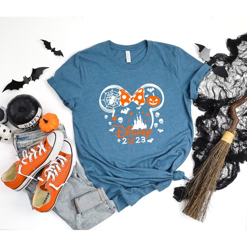Disney 2023 Halloween Shirt,Custom Disney Halloween Shirt,Mickey Minnie Halloween Shirt,Custom Family Disney TShirt,Halloween Family Shirt - 5.jpg