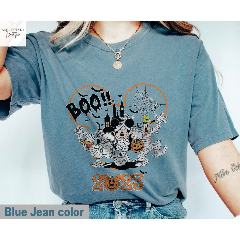 Disney Halloween 2023 Shirt, Disney Halloween Matching Shirt, Disney Family Shirt, Disney Halloween Shirt, Mickey Minnie and Friends Shirt - 3.jpg