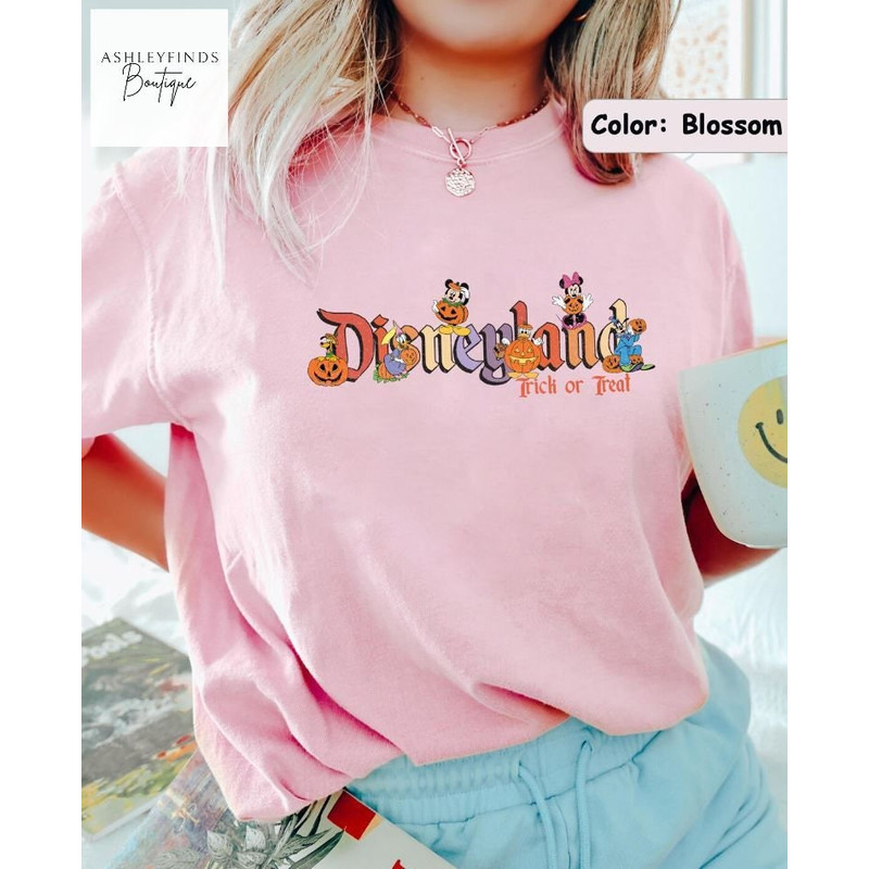 Retro Disneyland Halloween Shirt, Vintage Mickey And Friends Shirt, Disney Holiday Shirt, Disney Mickey Shirt, Disney Halloween Family Shirt - 3.jpg