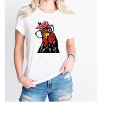 mother chicken bandana shirt,chicken mom gift tee,funny chicken shirt,chicken with bandana headband and glasses shirt,fa