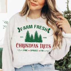 farm fresh christmas trees svg, farm fresh christmas trees png, christmas pillow svg, tree svg, christmas tshirt svg, ch