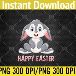 cute bunny happy easter for teen girls boy easter day png digital download