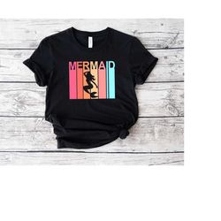 mermaid shirt girls,seashell shirt,cute mermaid shirt women,mermaid shirt birthday,mermaid gifts for women,mermaid gifts