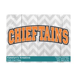 chieftains arched svg files
