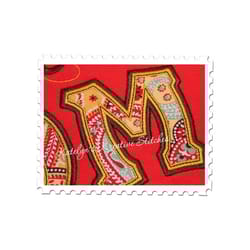 fun and funky applique font - 4 sizes