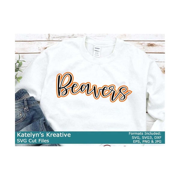 Beavers Script Font Beavers Script SVG Files (2022 Series) - Inspire Uplift