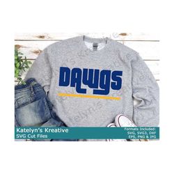 dawgs team mascots - svg, svg3, png, jpg, sublimation