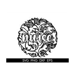 nurse svg, nurse flower svg, flower svg, shirt, nurse typography svg, nurse shirt svg, school nurse svg