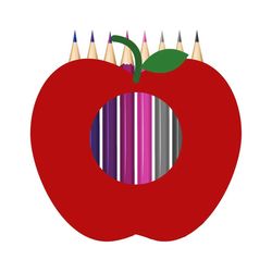 school svg, school supplies svg, pencil svg, teacher svg, crayon split monogram svg, apple svgpencil crayon apple split