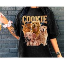 COMFORT COLOR Custom Dog Bootleg Shirt, Custom Vintage Bootleg Shirt For Pet Lover,Bootleg Pet Shirt,Custom Dog Photo Te