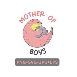 mother of boys  svg, mama svg design, mother's day, boys mom svg, file for cricut, mom shirt digital download