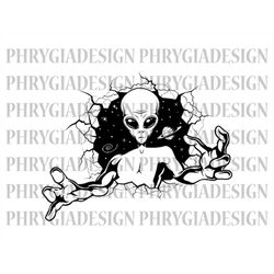 alien svg png , alien shirt svg , alien clipart , space svg , planet svg , alien sublimation design , instant download