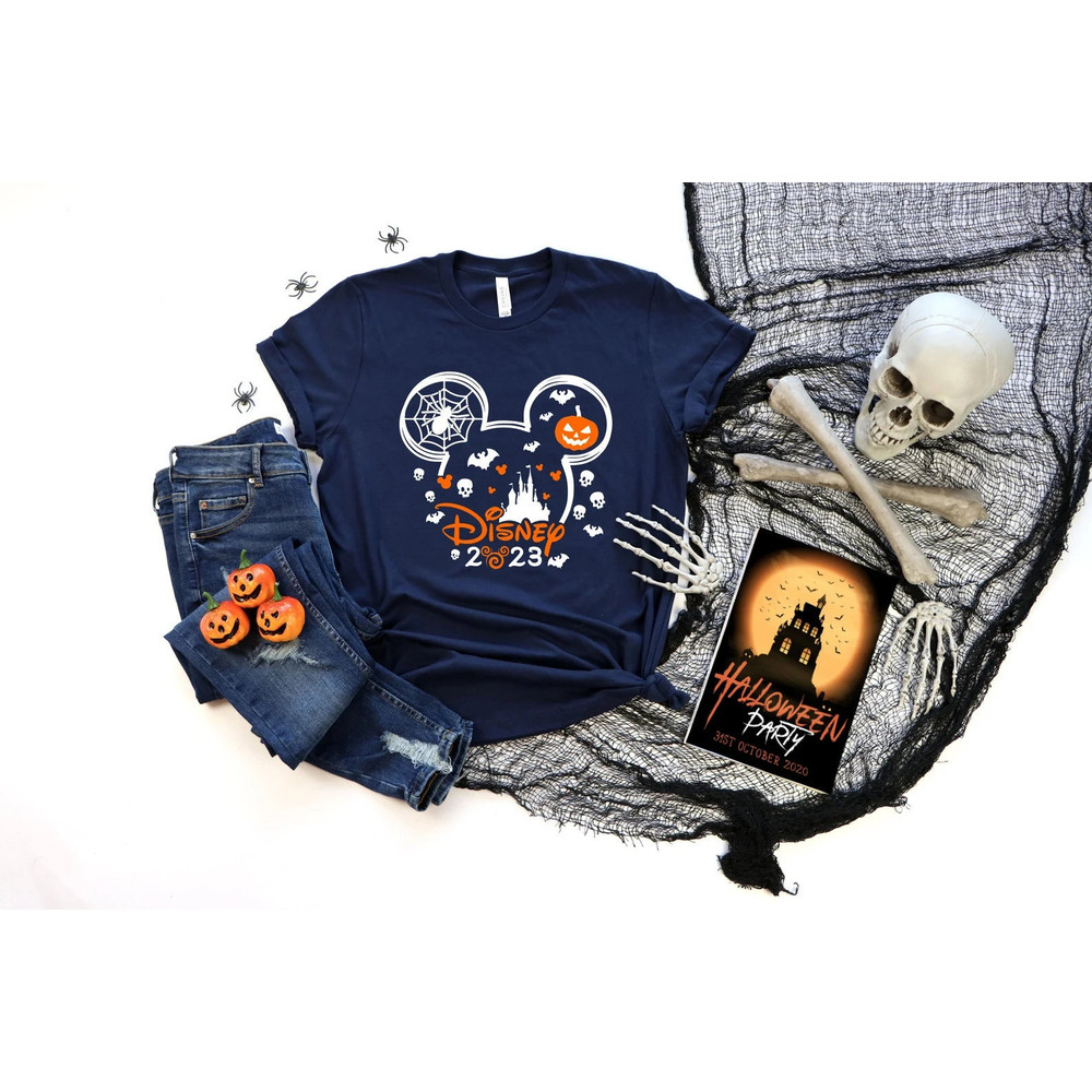 Disney 2023 Halloween Shirt,Custom Disney Halloween Shirt,Mickey Minnie Halloween Shirt,Custom Family Disney TShirt,Halloween Family Shirt - 1.jpg