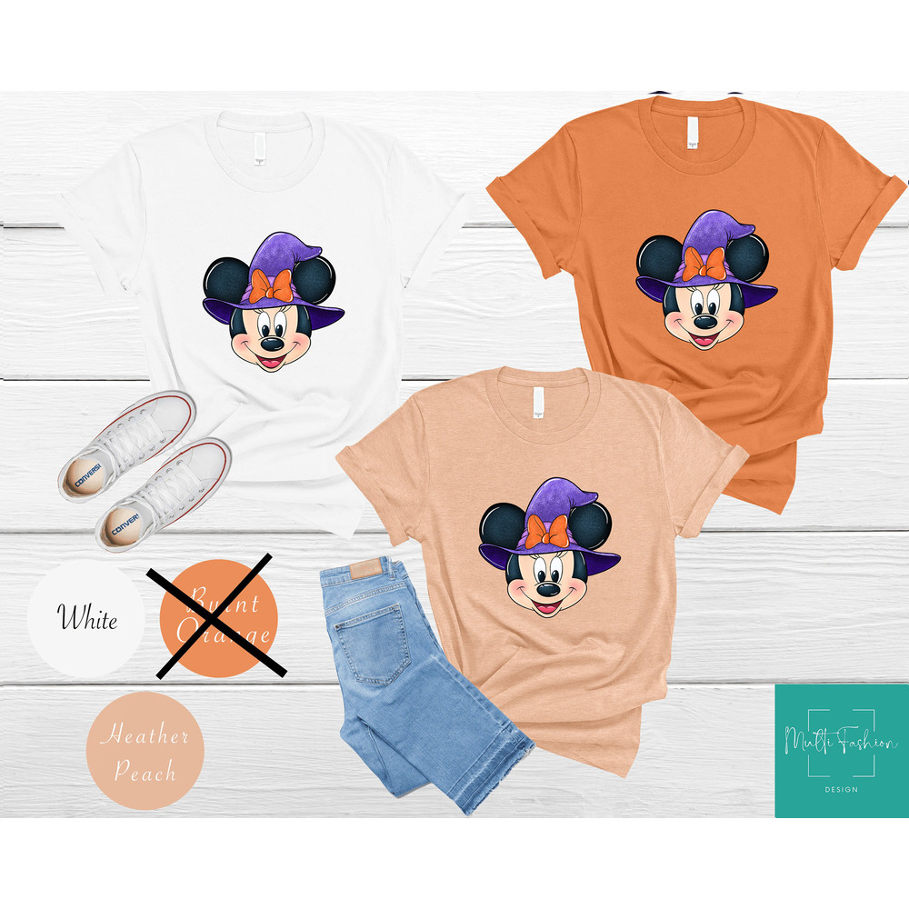 Disney Halloween Couple Tee, Halloween Disney Mickey Minnie Shirt, Mickey Autumn Tee, Disney Halloween Party Tee - 3.jpg