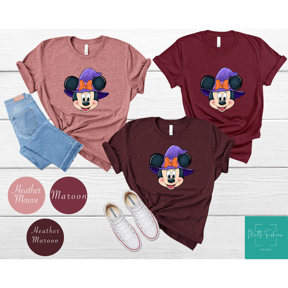 Disney Halloween Couple Tee, Halloween Disney Mickey Minnie Shirt, Mickey Autumn Tee, Disney Halloween Party Tee - 4.jpg