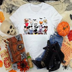 disney horror friends shirt,disney horror nights,disney halloween,horror fan shirt,disney girls trip,disney family shirt