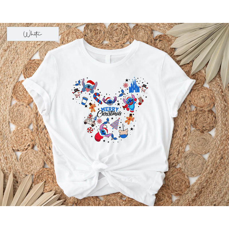Disney Stitch Merry Christmas Shirt, Disney Stitch Shirt, Cute Stitch Christmas Shirt, Christmas Shirt, Christmas Gift Ideas - 1.jpg