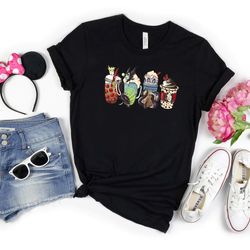 disney villains latte shirt, evil villain latte, disney villains shirt, disney vacation shirt, disney halloween gift